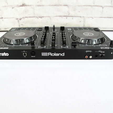 Roland DJ-202 Two-channel Four-Deck DJ Controller for Serato DJ Lite