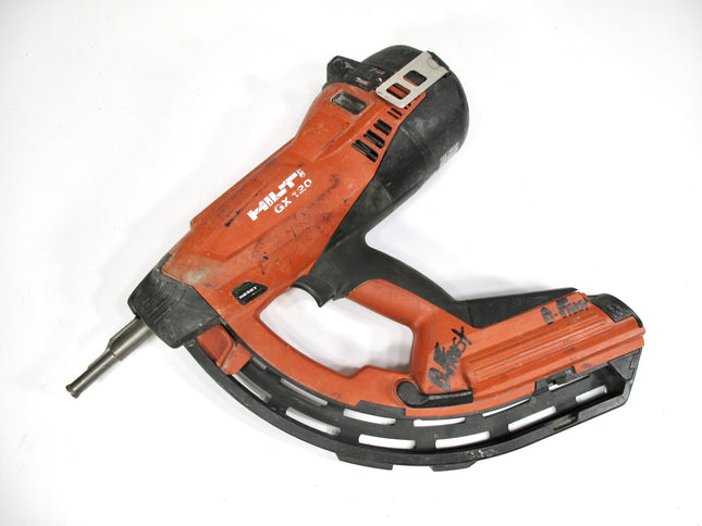 Hilti GX 120 Fully Automatic Gas Actuated Nailer Nail Gun Fastening Tool
