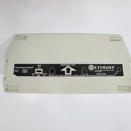Crown PCC160 Boundary Layer Microphone Industry Standard Stage Floor Microphone