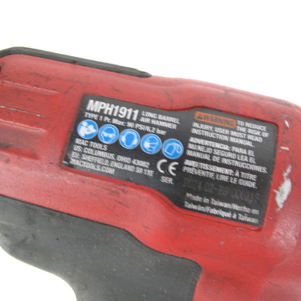 Mac Tools MPH1911 Anti-Vibration Long Barrel Air Hammer