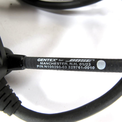 Bose A20 Professional Aviation Pilot  ANR Headset Non Bluetooth with  U174 Single Helicopter Plug