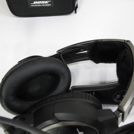 Bose A20 Professional Aviation Pilot  ANR Headset Non Bluetooth with  U174 Single Helicopter Plug