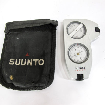 Suunto Tandem Liquid-filled Compass and Clinometer with Soft Bag