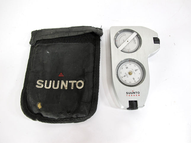 Suunto Tandem Liquid-filled Compass and Clinometer with Soft Bag