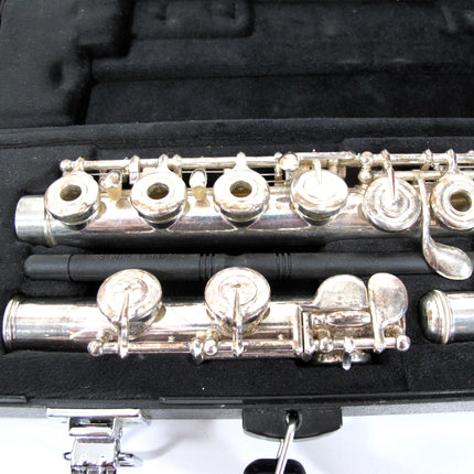Yamaha YFL 262 Intermedate Offset G OpenHole Silver Plated Flute