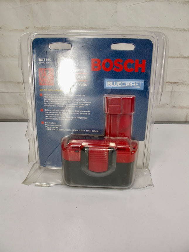 Bosch BAT140 14.4V 2.0Ah Nickel-Cadmium NiCd Replacement Battery Pack Red