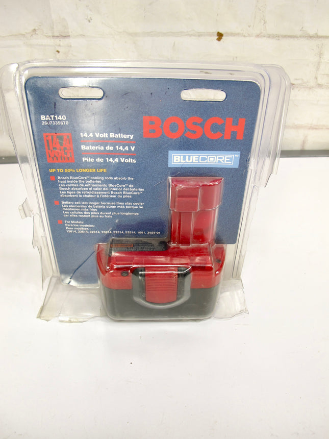 Bosch BAT140 14.4V 2.0Ah Nickel-Cadmium NiCd Replacement Battery Pack Red
