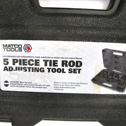 Matco Tools MST709 5 Piece Tie Rod Adjusting Tool Set