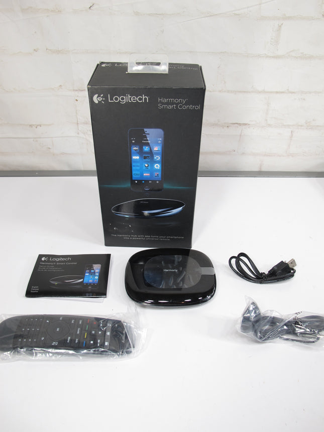 Logitech Harmony Smart Control 915-000194 Hub + Remote Complete