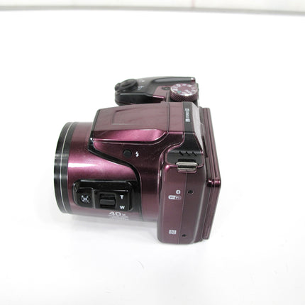 Nikon Coolpix B500 Digital Camera 40x Zoom 16 Megapixels WiFi Bluetooth Plum