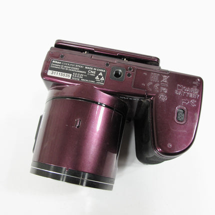 Nikon Coolpix B500 Digital Camera 40x Zoom 16 Megapixels WiFi Bluetooth Plum