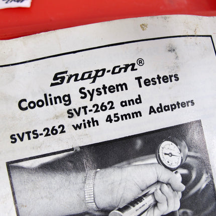 Snap On Tools USA SVTS262 Cooling System Pressure Tester Set