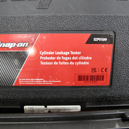 Snap On EEPV509 Cylinder Leakage Leak Down Tester and Gauge Set