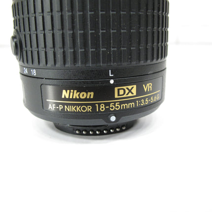 Nikon AF-P 18-55mm f/3.5-5.6 G DX VR DSLR Zoom Camera Lens