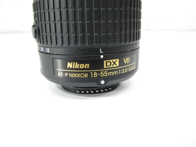 Nikon AF-P 18-55mm f/3.5-5.6 G DX VR DSLR Zoom Camera Lens