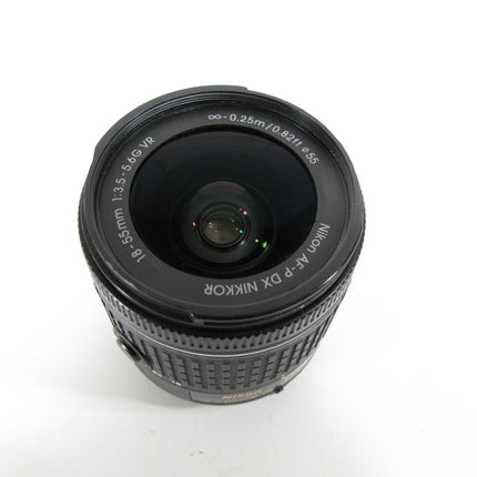 Nikon AF-P 18-55mm f/3.5-5.6 G DX VR DSLR Zoom Camera Lens