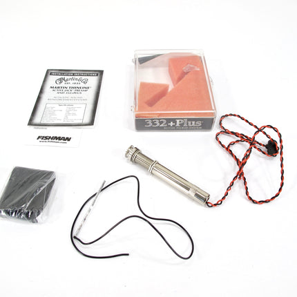 Martin Thinline 332 Plus Fishman Undersaddle Accoustic Guitar Pickup System
