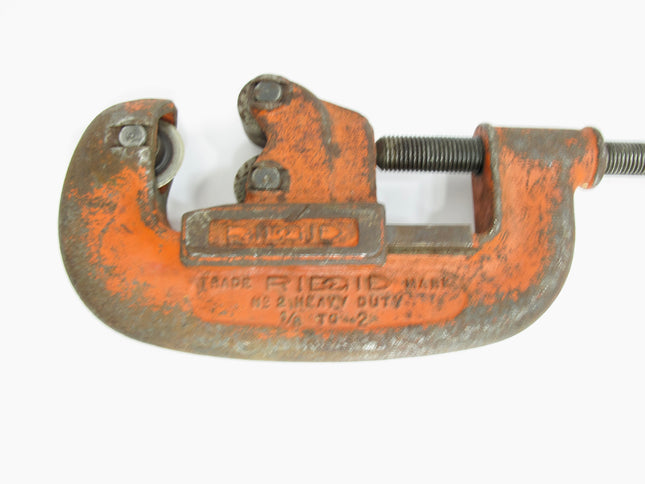 RIGID 2A Heavy Duty No. 1-2 Pipe Cutter Tool 1/8 in To 2” USA