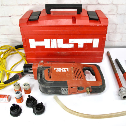Hilti DD EC-1 Diamond Core Wet Drill Drilling Machine Kit for Parts or Repair