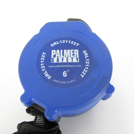 Palmer Safety SRL 6 foot Self Retracting Lifeline Fall Protection SRL121122T