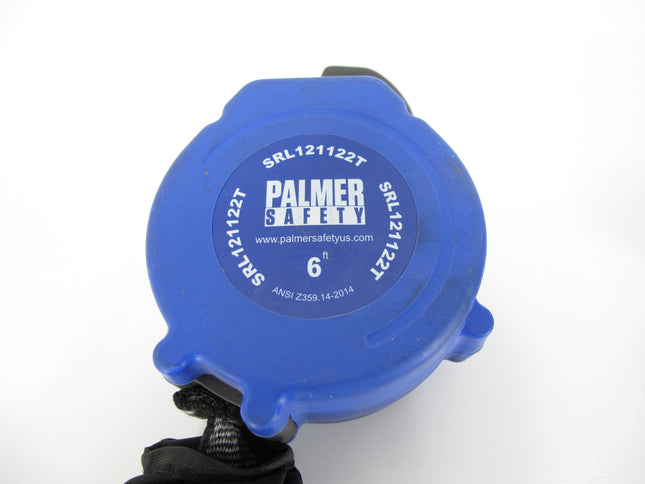 Palmer Safety SRL 6 foot Self Retracting Lifeline Fall Protection SRL121122T