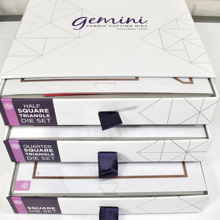 Gemini Build-A-Block Fabric Quilts Cutting Dies 18pc Set Crafters Companion