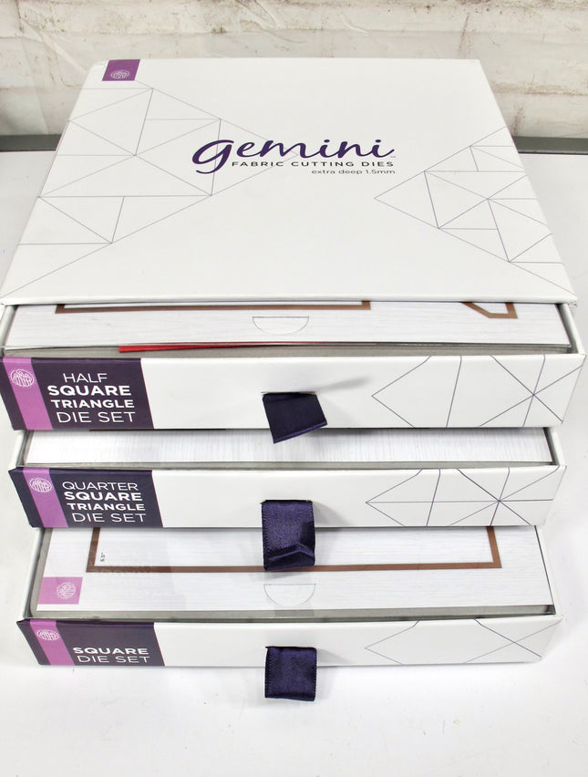 Gemini Build-A-Block Fabric Quilts Cutting Dies 18pc Set Crafters Companion