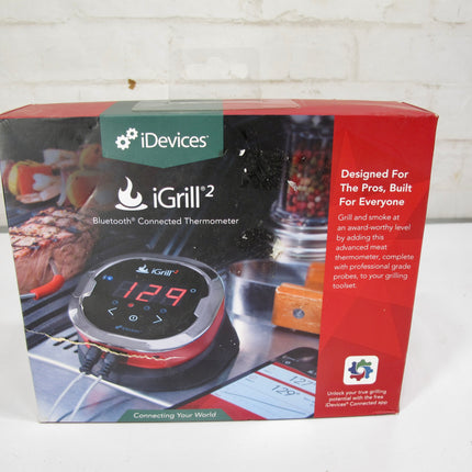 Weber iGrill2 7203 Digital Bluetooth Thermometer With Box, 2 Meat Probes