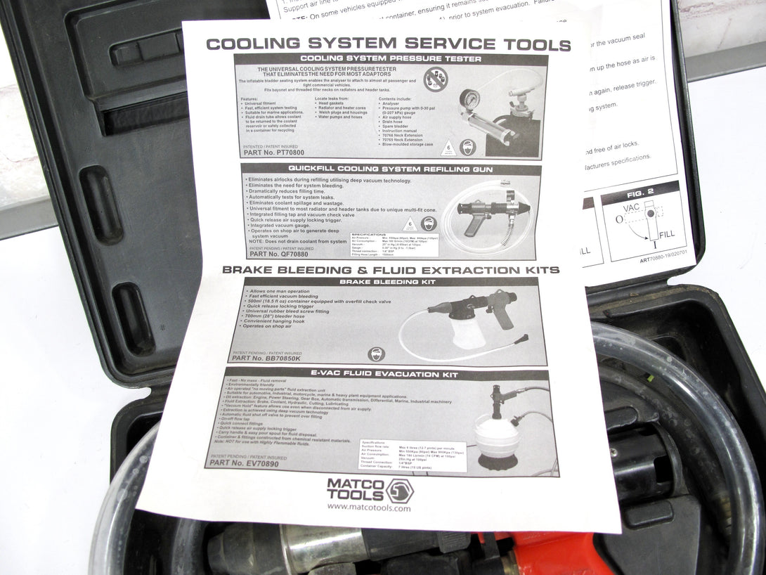 Matco Radiator 90 Matco Tools QF70880 Quickfill Radiator Check And Fill System – ZeereeZ
