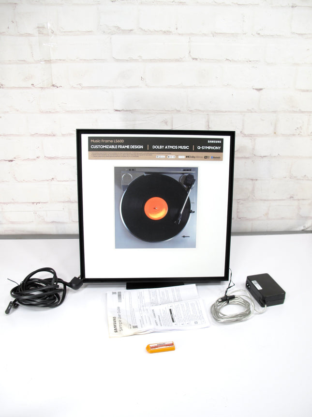 Samsung LS60D Music Frame Smart Speaker Dolby Atmos Q-Symphony HW-LS60D