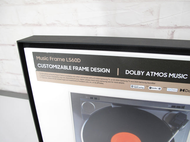 Samsung LS60D Music Frame Smart Speaker Dolby Atmos Q-Symphony HW-LS60D