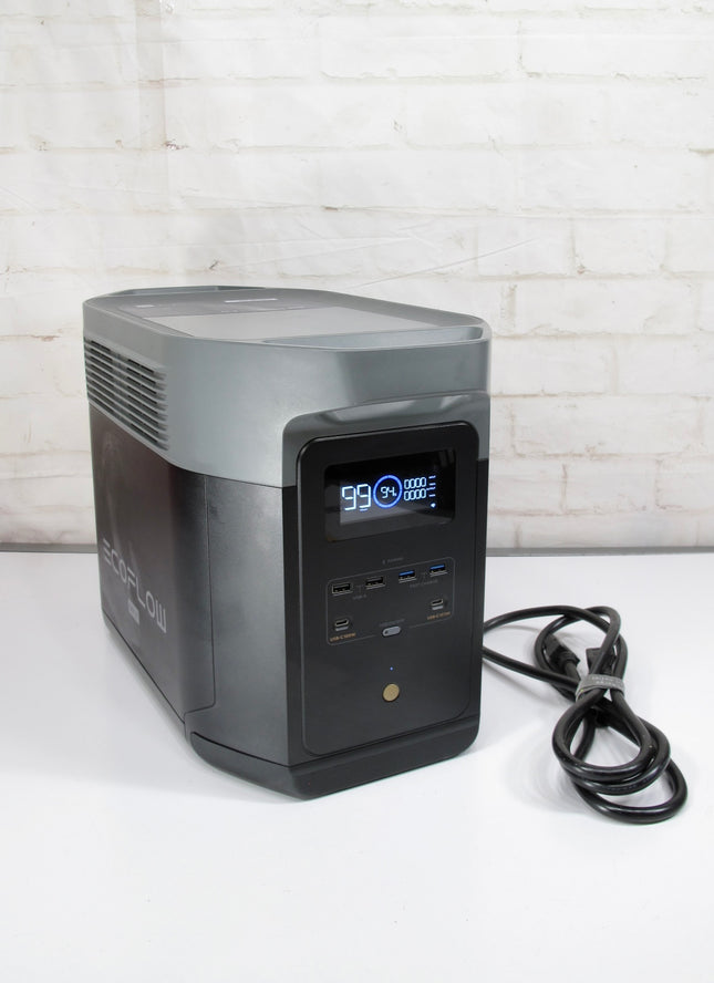 EcoFlow 2048Wh DELTA 2 Max Portable Power Station Solar Powered Generator