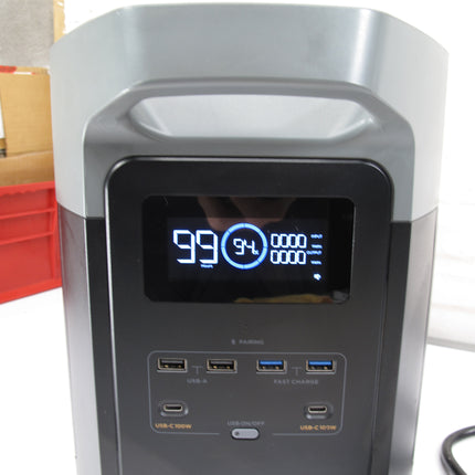 EcoFlow 2048Wh DELTA 2 Max Portable Power Station Solar Powered Generator