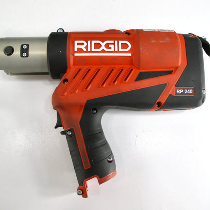 Ridgid RP240 Compact Press Tool Kit with 1/2"-1-1 1/4" Pro Press Jaws