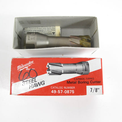 Milwaukee 49-57-0857 7/8 Inch Threaded Steel Hawg Cutter