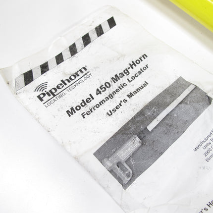 Pipehorn Model 450 Ferromagnetic In Ground Utility Locator MagHorn