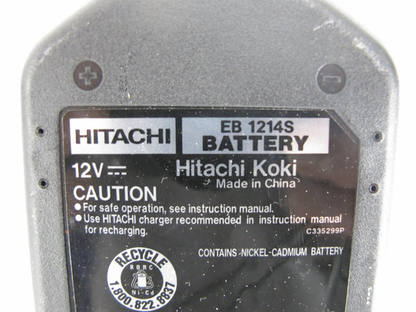 Hitachi EB1214S 12V Ni-Cd Genuine Power Tool Battery