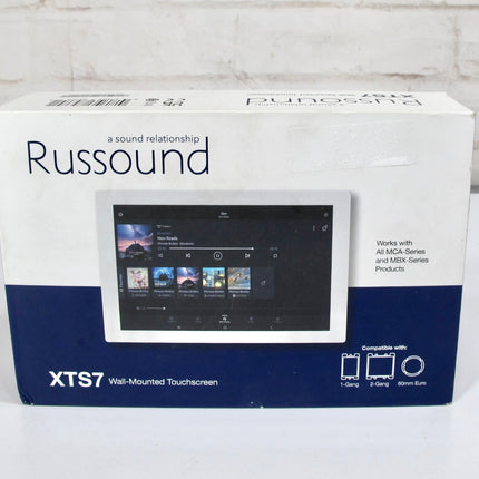 Russound XTS7 Wall-Mounted 7" Color Touchscreen Controller – WXGA