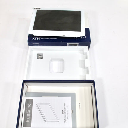 Russound XTS7 Wall-Mounted 7" Color Touchscreen Controller – WXGA