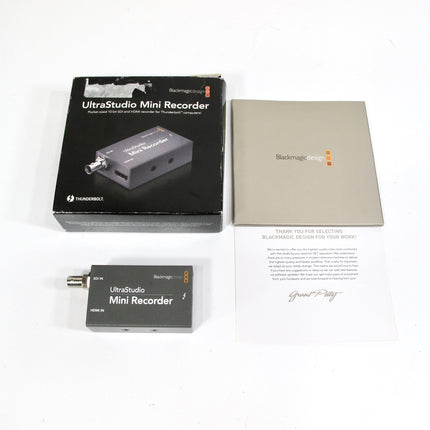 Blackmagic Design UltraStudio HDMI Cable Mount Mini Recorder