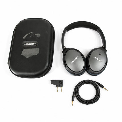 Bose QC25 Quiet Comfort 25 Wired Over-Ear Active Noise-Cancelling Headphones