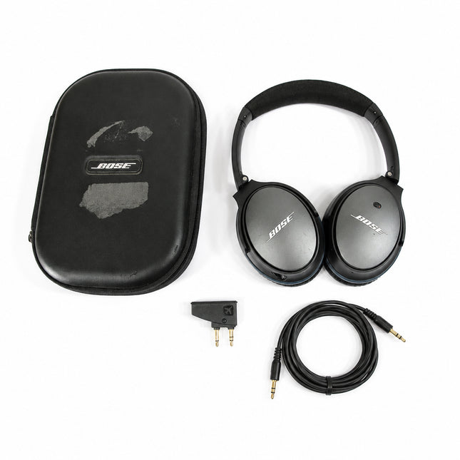 Bose QC25 Quiet Comfort 25 Wired Over-Ear Active Noise-Cancelling Headphones
