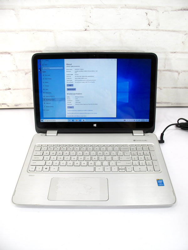 HP Envy 15-u110 1TB HDD i5-5200C 2.2GHz Windows 10 Home 8GB RAM Laptop