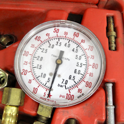 Matco Tools FIT550 Master Fuel Injection Pressure Tester Kit Case Diagnostic