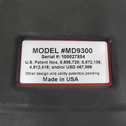 Matco Tools MD9300 Digital Battery Tester Plus w/ Leads & Case USA