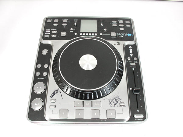 Stanton C324 Tabletop DJ Turntable/Scratch  Interface Slot Drive CD Player