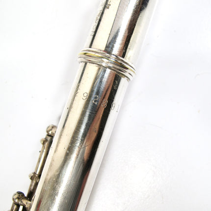 Artley 18-0 Concert Flute Silver Plate Closed Hole C w/ Case