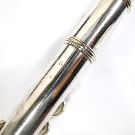 Artley 18-0 Concert Flute Silver Plate Closed Hole C w/ Case
