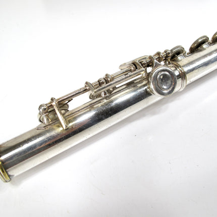 Artley 18-0 Concert Flute Silver Plate Closed Hole C w/ Case