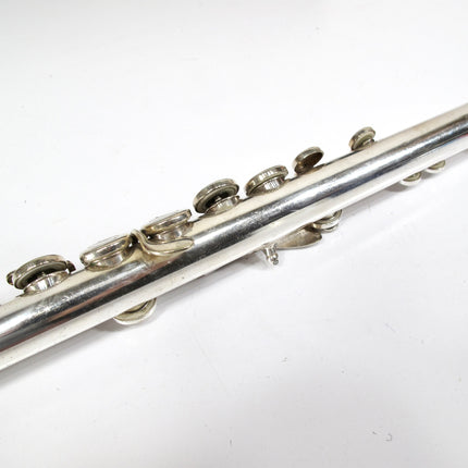 Artley 18-0 Concert Flute Silver Plate Closed Hole C w/ Case